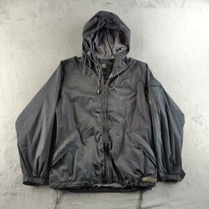 Vintage Nike ACG Windbreaker Jacket Mens Large Black Outdoor Layer 3 Coat Nylon